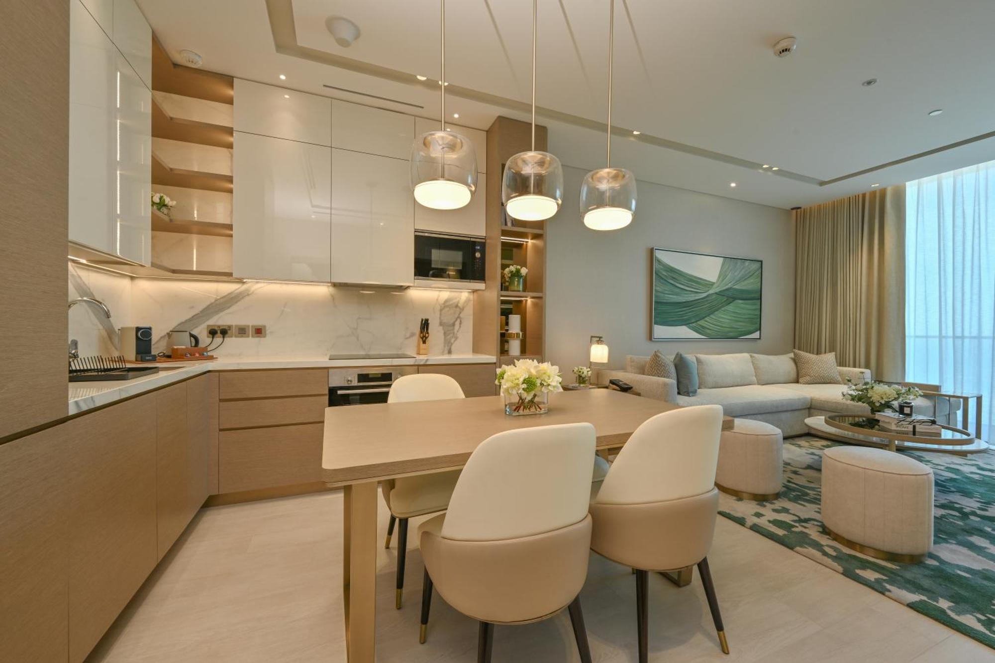 Onyx Rotana Hotel Manama Exterior photo A typical apartment interior